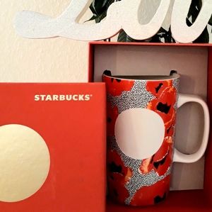 🌟 HP🌟 STARBUCKS 2015 Poppy Series Mug | New in Box